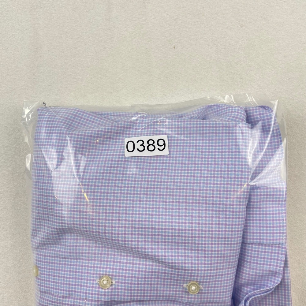 Proper Cloth Lavender Check Dress Shirt - Picture 9 of 9